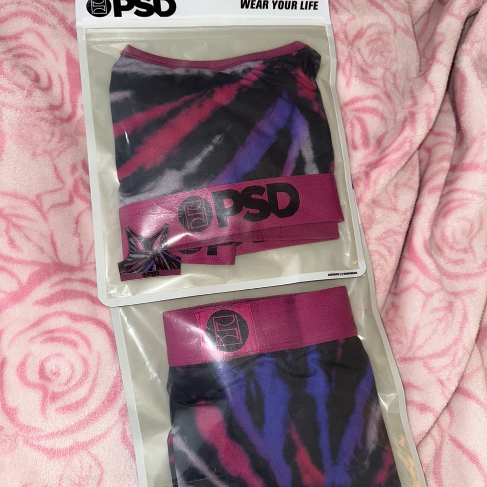 PSD Multicolor Tie-Dye Boxer Briefs